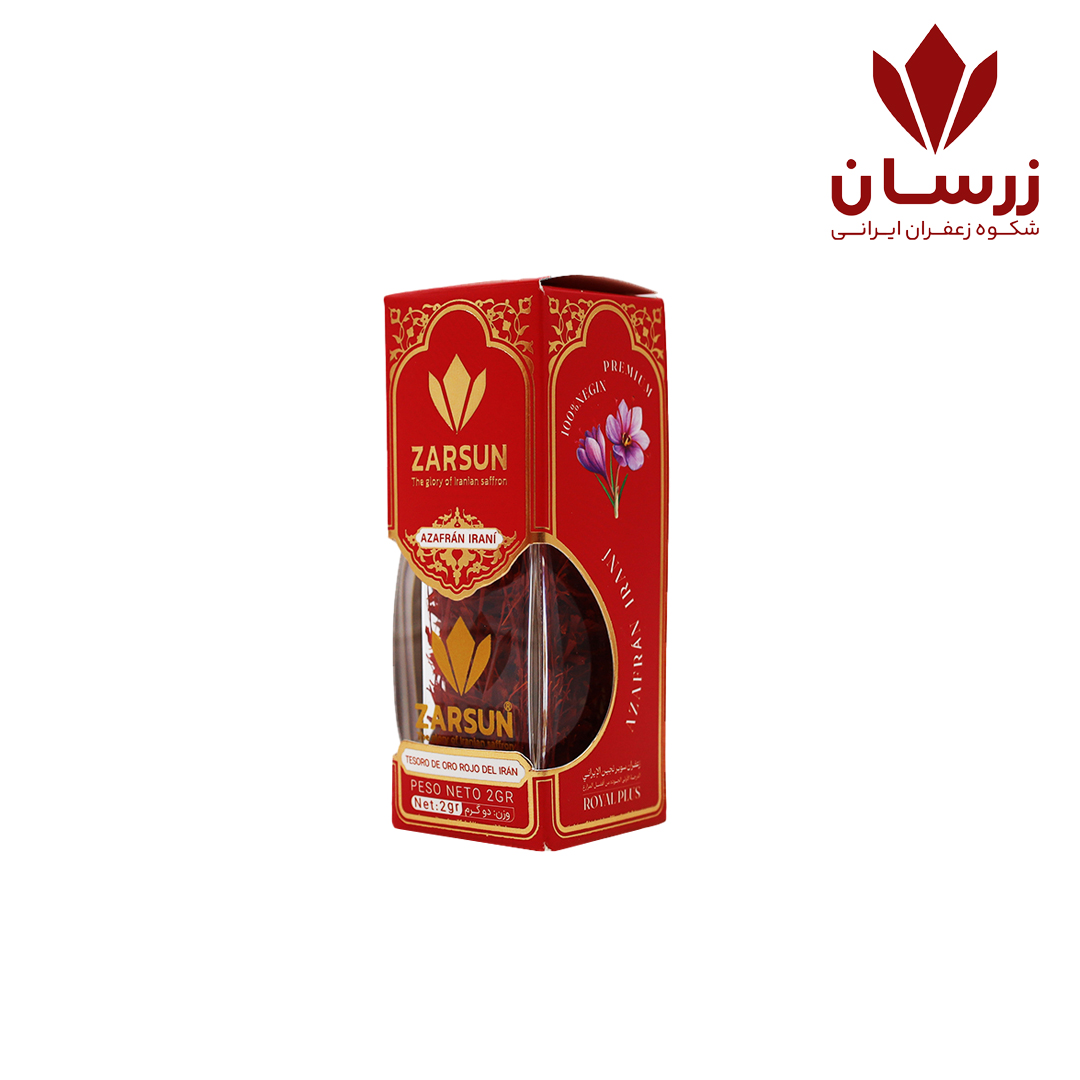 زعفران سوپرنگین دو گرم آذین (مدل کادویی)